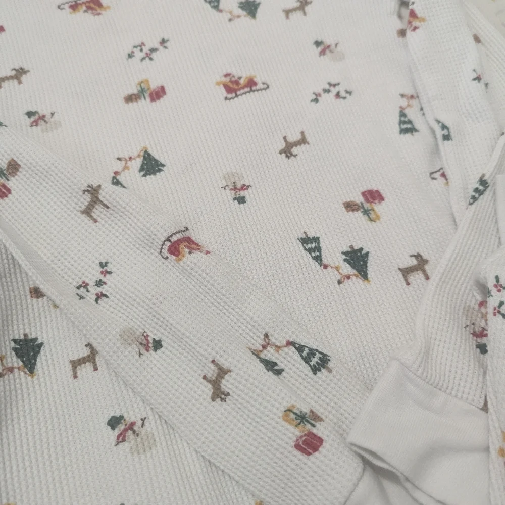 Carter's White Holiday Pajama Set